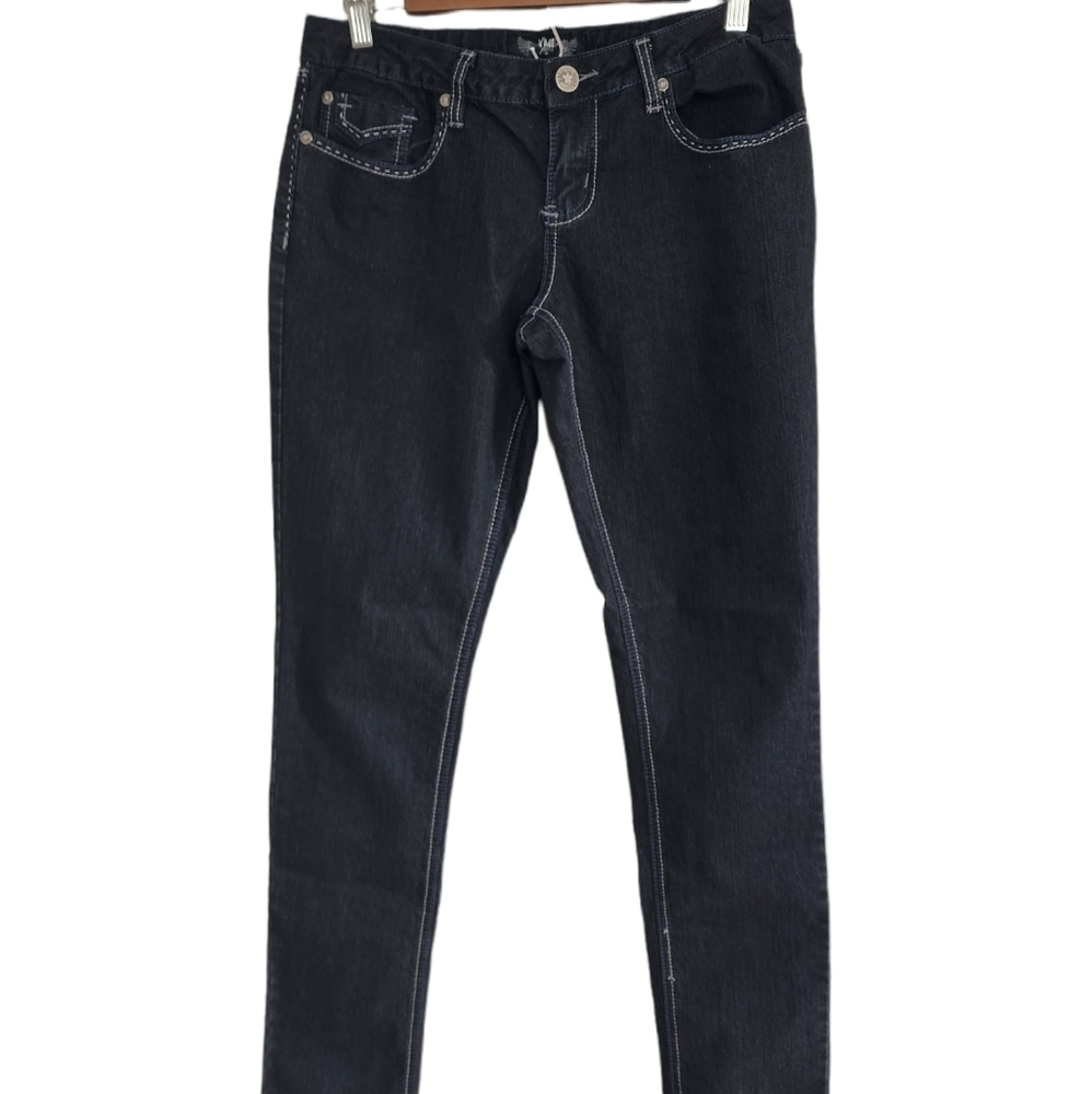 Y.MI Midrise Straight Leg  Black Women's Jeans Size 9